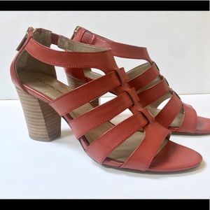 Bandolino Kendall Red Faux Leather heels 8M